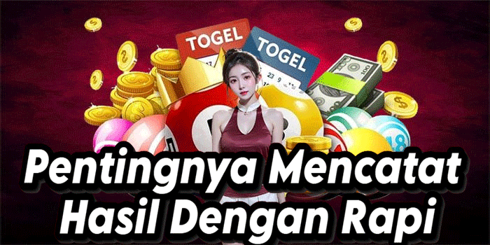 Pentingnya Mencatat Hasil Dengan Rapi